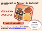 2016 09 30 restaurant au tonneau week end couscous