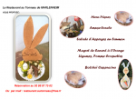 2019 04 16 restaurant au tonneau menu de paques 2019